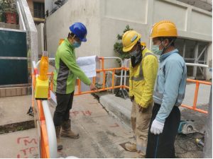 道路開挖前工人培訓